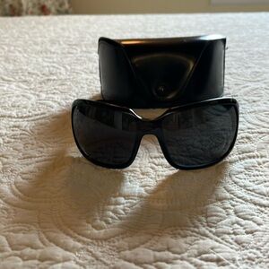 Vintage (2008)  Black  Channel Sunglasses in original case.